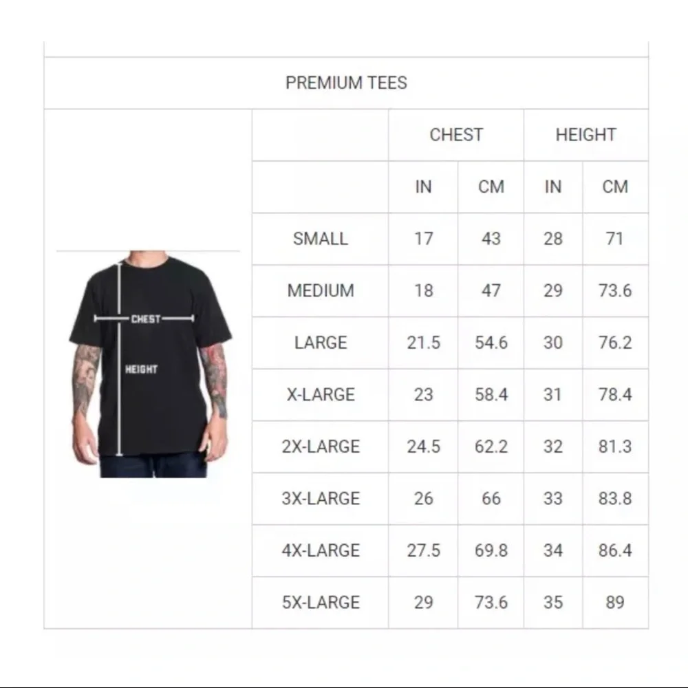 Sullen Men's T-shirt 3 EYE TIGER Tattoos Urban Design Premium Quality - Picture 12 of 12
